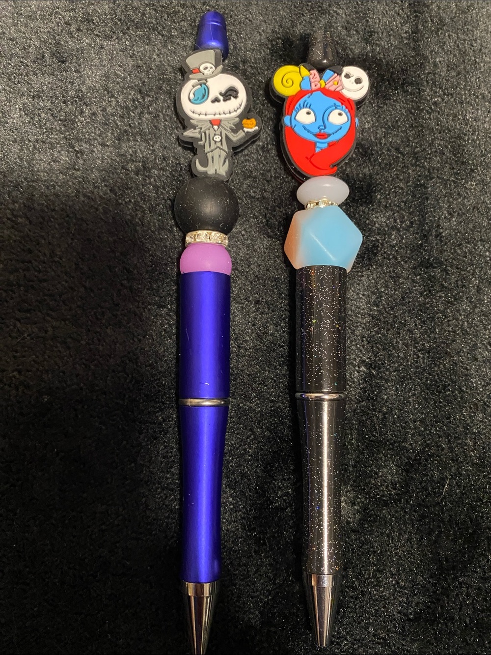 2 Nightmare before Christmas Jack & Sally Pens